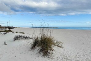 On the beach - Brilliant water view condo with panoramc balcony views,  pool,  & beach access (Orange Beach)
