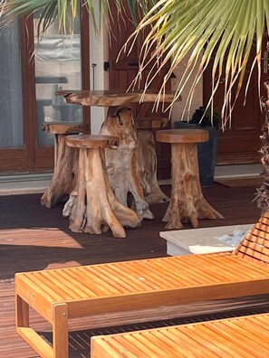 Terrace/patio - Casa Da Luz – Villa with Pool, Jacuzzi, and Sauna in Vic-la-Gardiole (Vic-la-Gardiole)