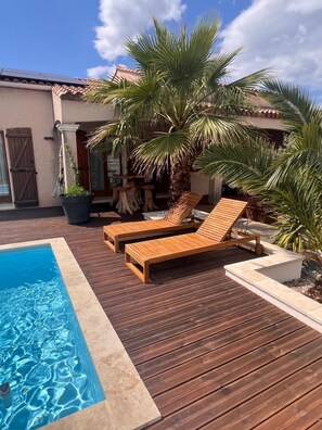 Pool - Casa Da Luz – Villa with Pool, Jacuzzi, and Sauna in Vic-la-Gardiole (Vic-la-Gardiole)