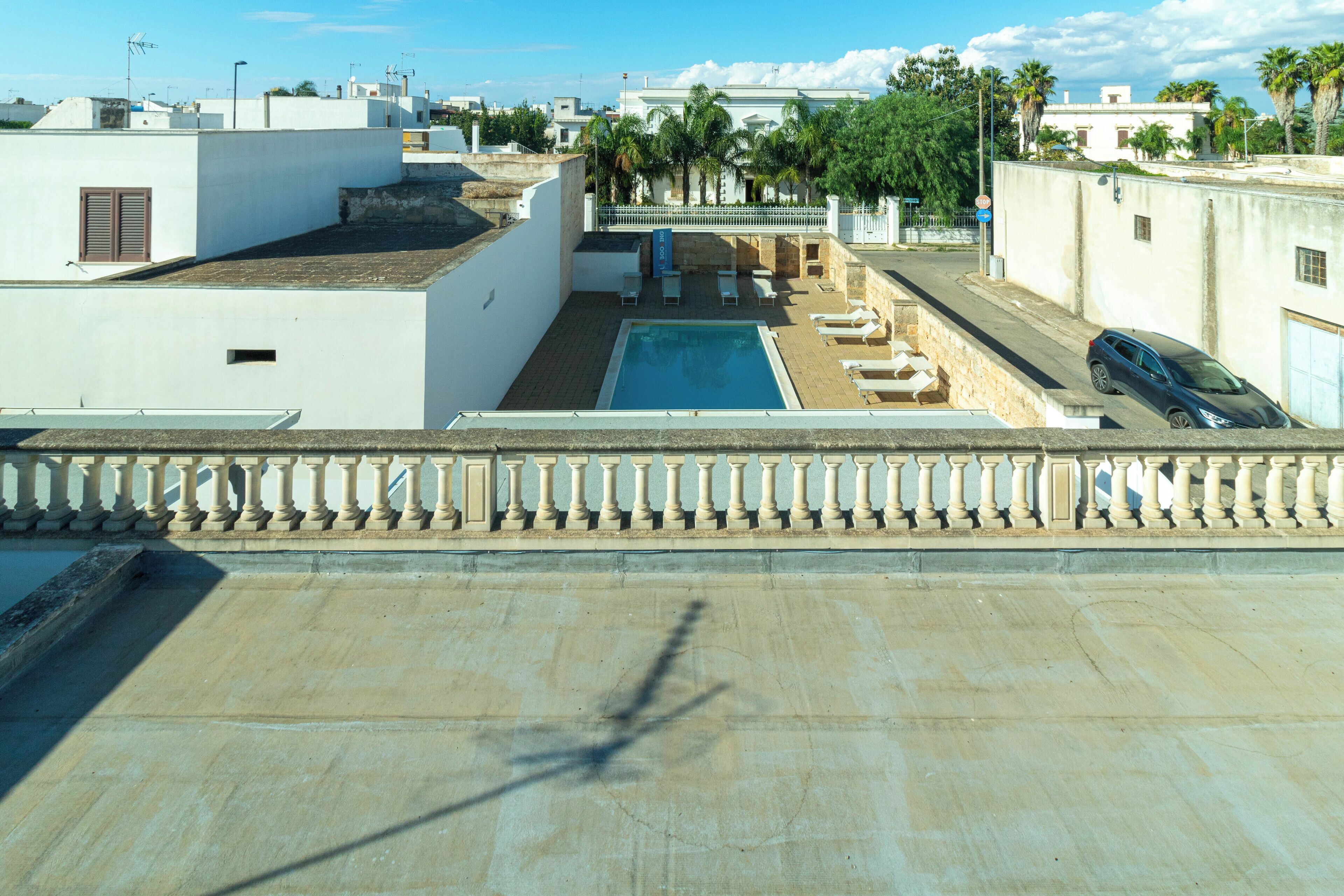 Façade de l’hébergement  – soirée/nuit