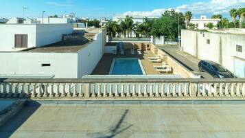 Façade de l’hébergement – soirée/nuit