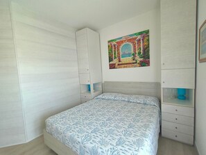 2 室のベッドルーム、ベッドシーツ