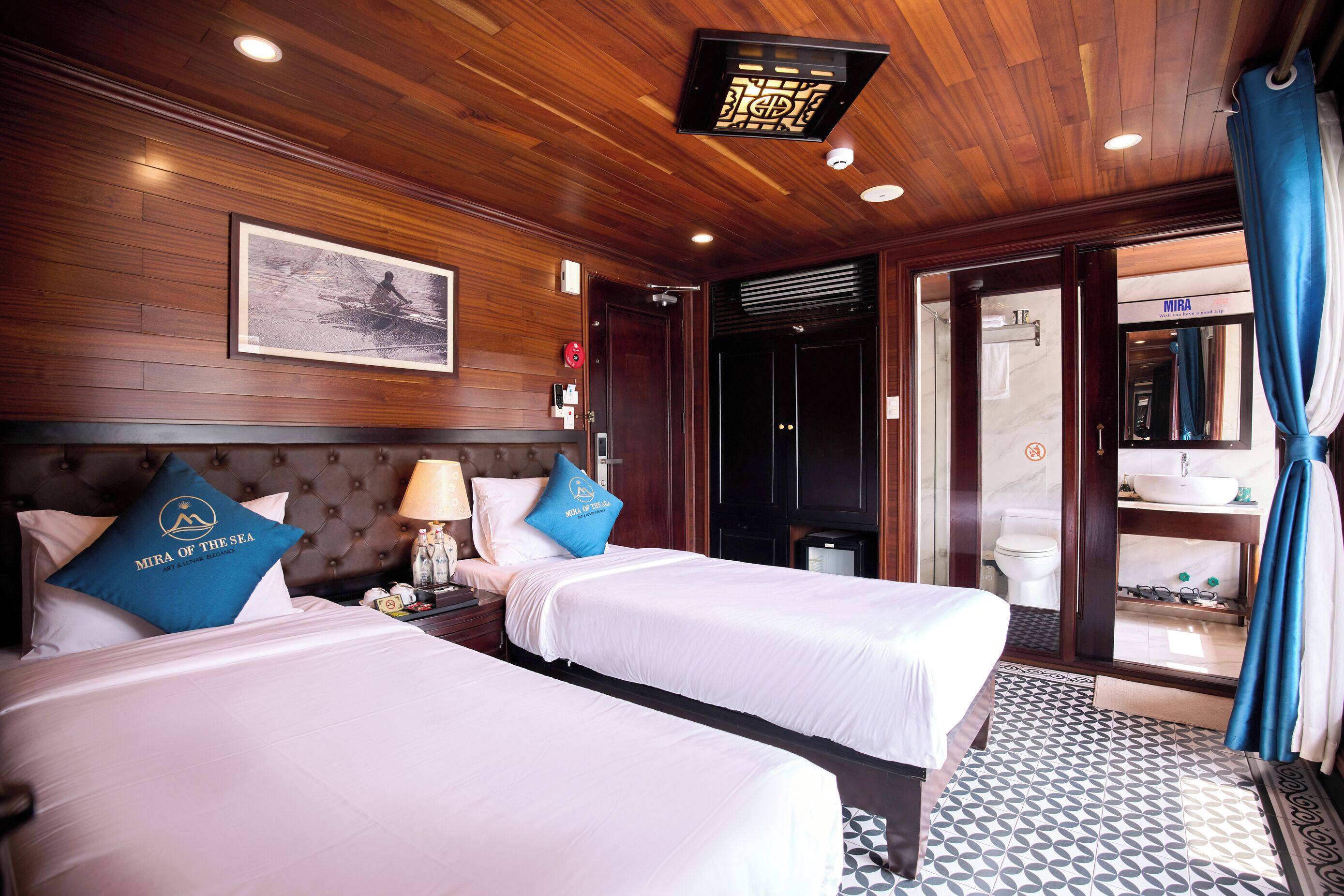 Suíte sênior, sacada, vista para a baía