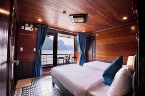 Suíte sênior, sacada, vista para a baía