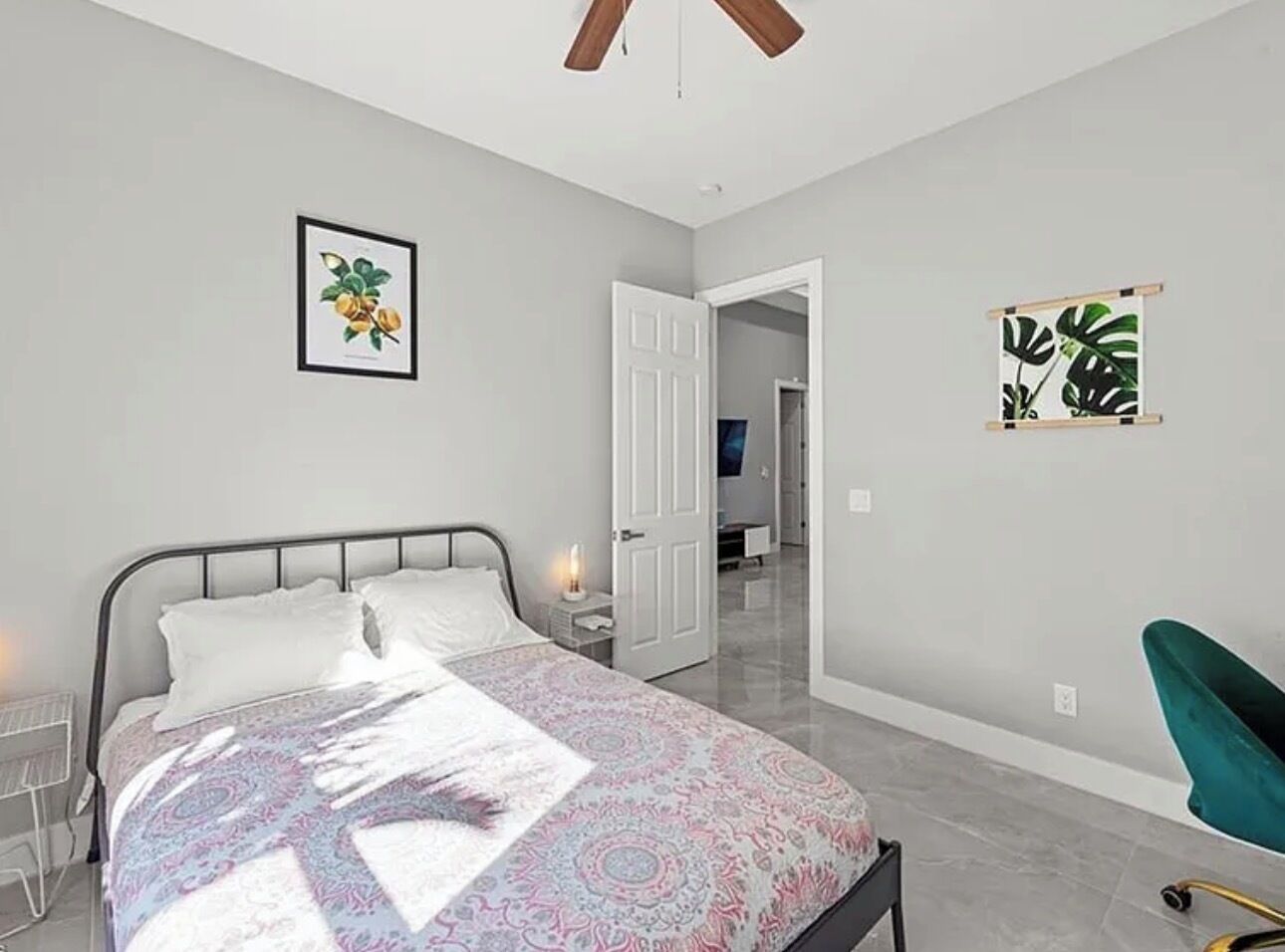 4 chambres, fer et planche à repasser, Wi-Fi, draps fournis