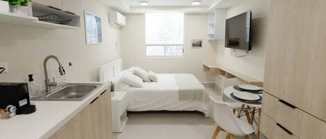 1 Schlafzimmer, WLAN, BettwÀsche