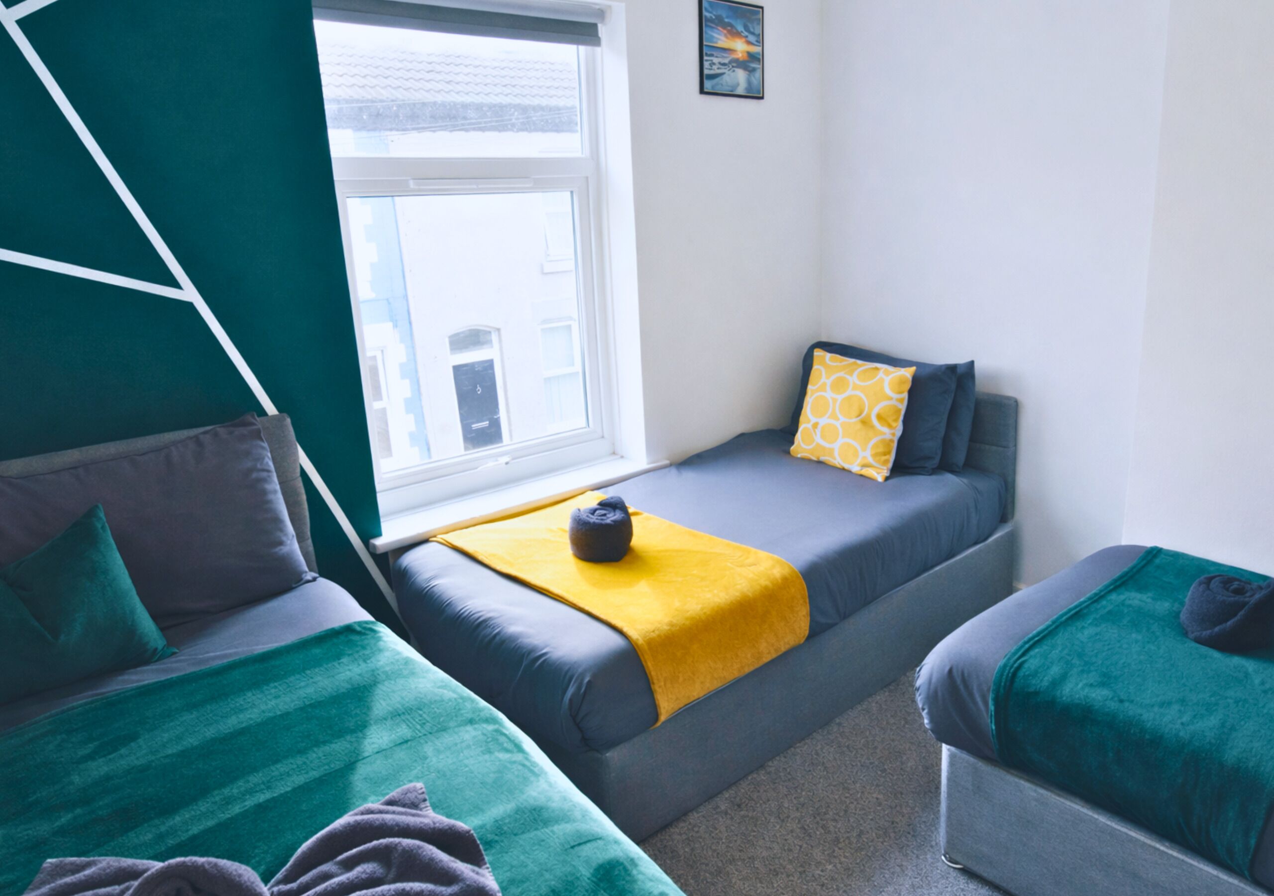 舒適公寓, 花園景