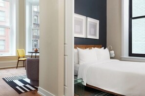 1 makuuhuone, silitysrauta/-lauta, vauvan matkasänky, Wi-Fi