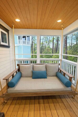 TV, fireplace - Joy of Life Seacrest 30A Florida, Pool, Beach Tram (Watersound)