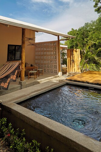 Private villa 2 bedrooms in Popoyo • Private swimming pool - 6 persons
