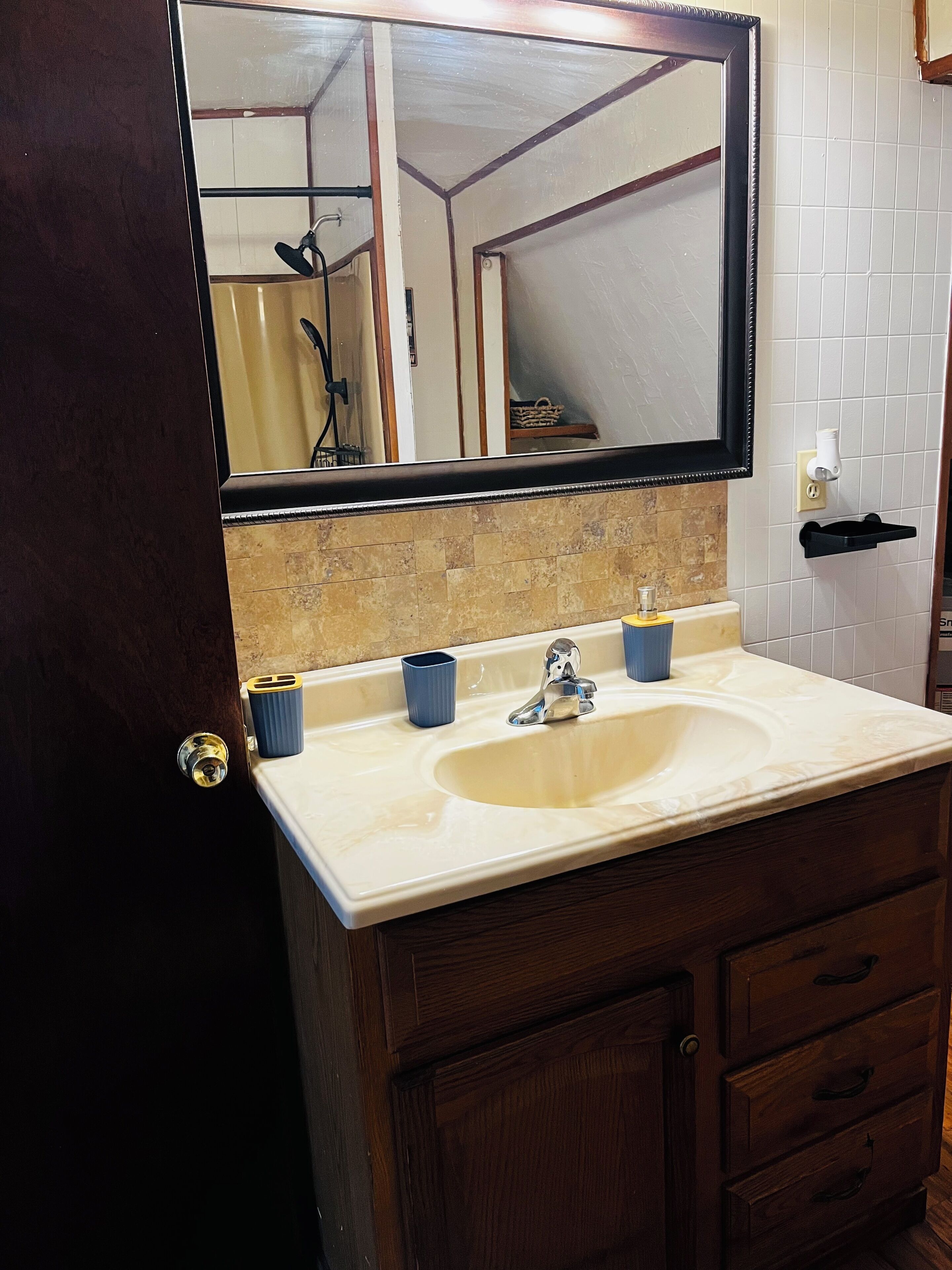 Towels, soap, toilet paper