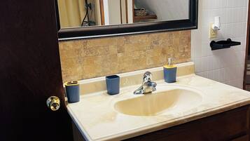 Towels, soap, toilet paper