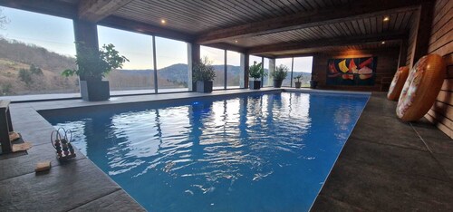 La Ferme des Cherrières - Heated indoor pool
