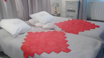 2 habitaciones, wifi y ropa de cama