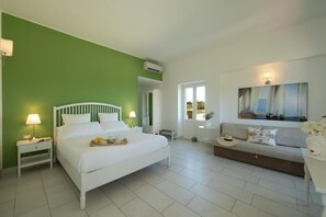 高级双人房, 阳台, 海景