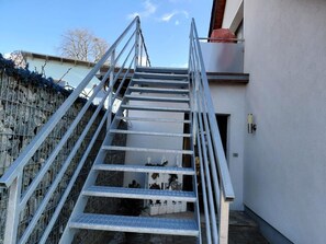Exterior detail - NEW! Modern apartment Koi 2 OG Usedom (Zirchow)