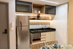 Basic Apartment | Private kitchen - Jardins Almare Number 431 - Seafront by Carpediem (João Pessoa)