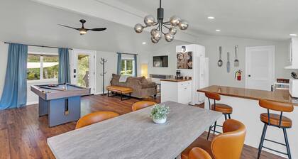 Prvt Grounds: Cozy Yosemite Escape w/ Creek, Billiards, BBQ, Starlink, Pets ok