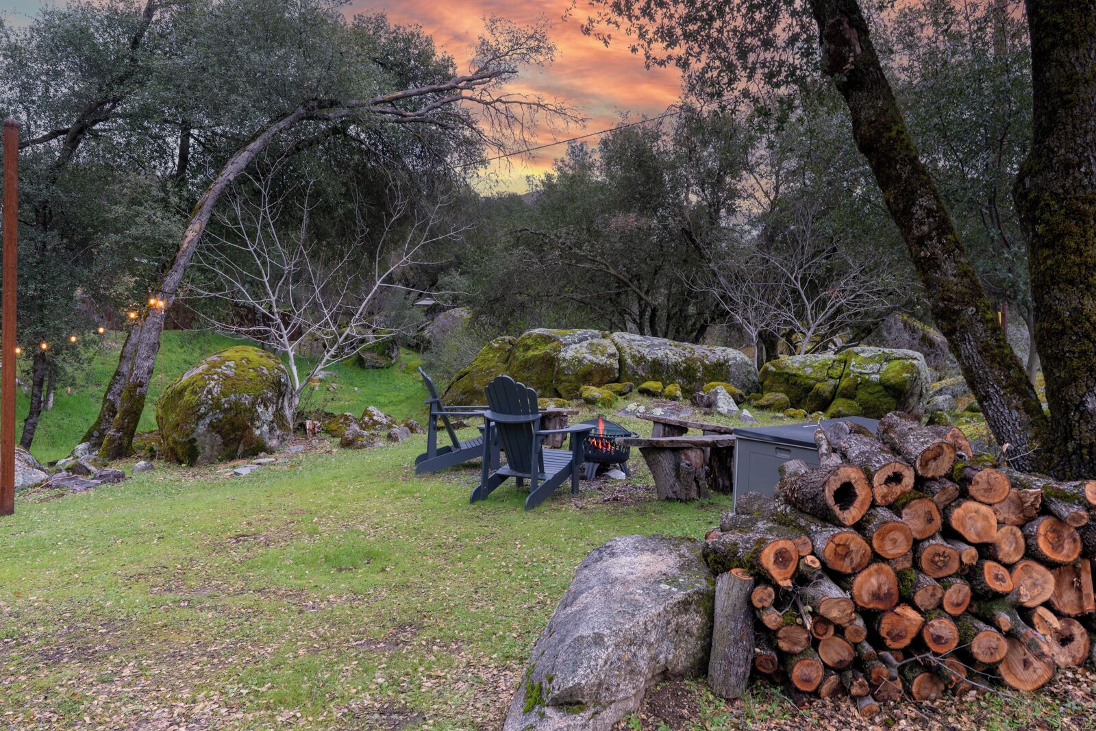 Overnattingsstedets uteområder