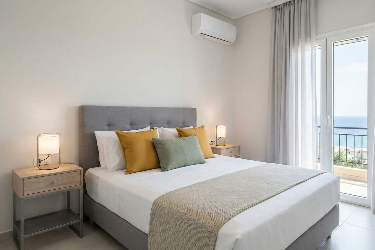 Superior Apartment, Sea View | Soundproofing, iron/ironing board, free WiFi