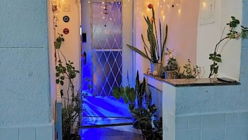 Front of property - evening/night