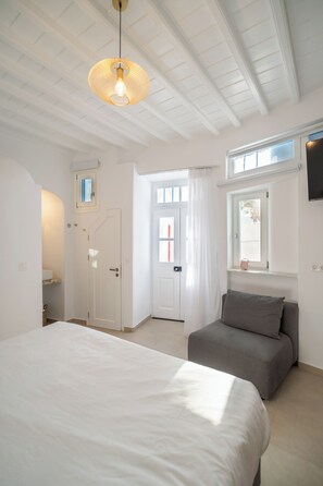 1 bedroom, iron/ironing board, travel cot, free WiFi - Cozy Room in the Heart of Mykonos (Mykonos)