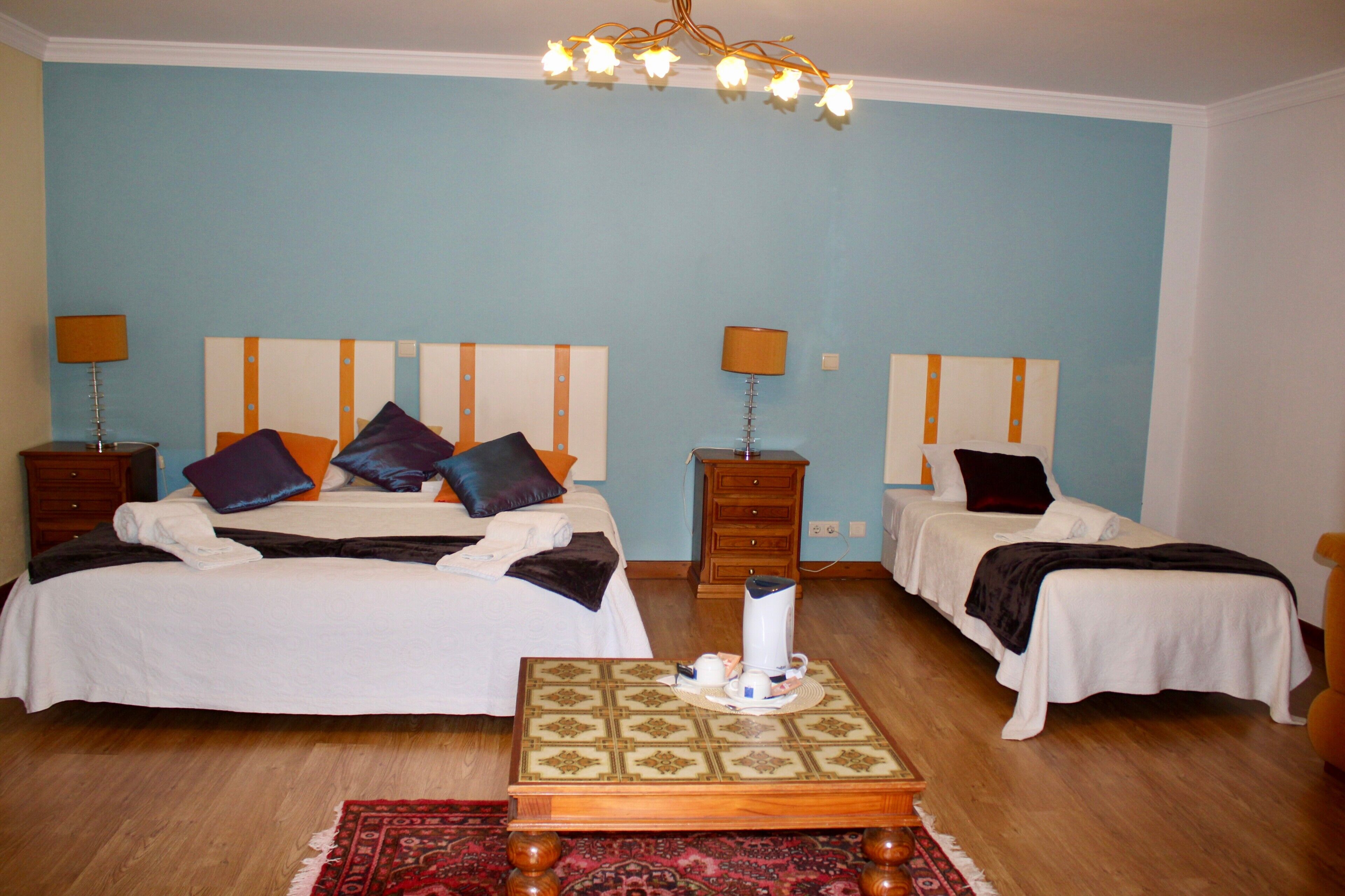 2 quartos, Wi-Fi, roupa de cama