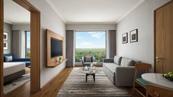 In-room safe, blackout curtains, soundproofing, iron/ironing board