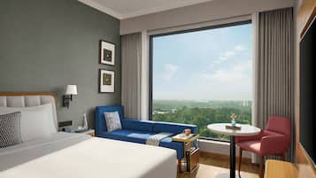 In-room safe, blackout curtains, soundproofing, iron/ironing board