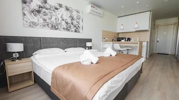 Dobbeltrom – comfort, hageutsikt