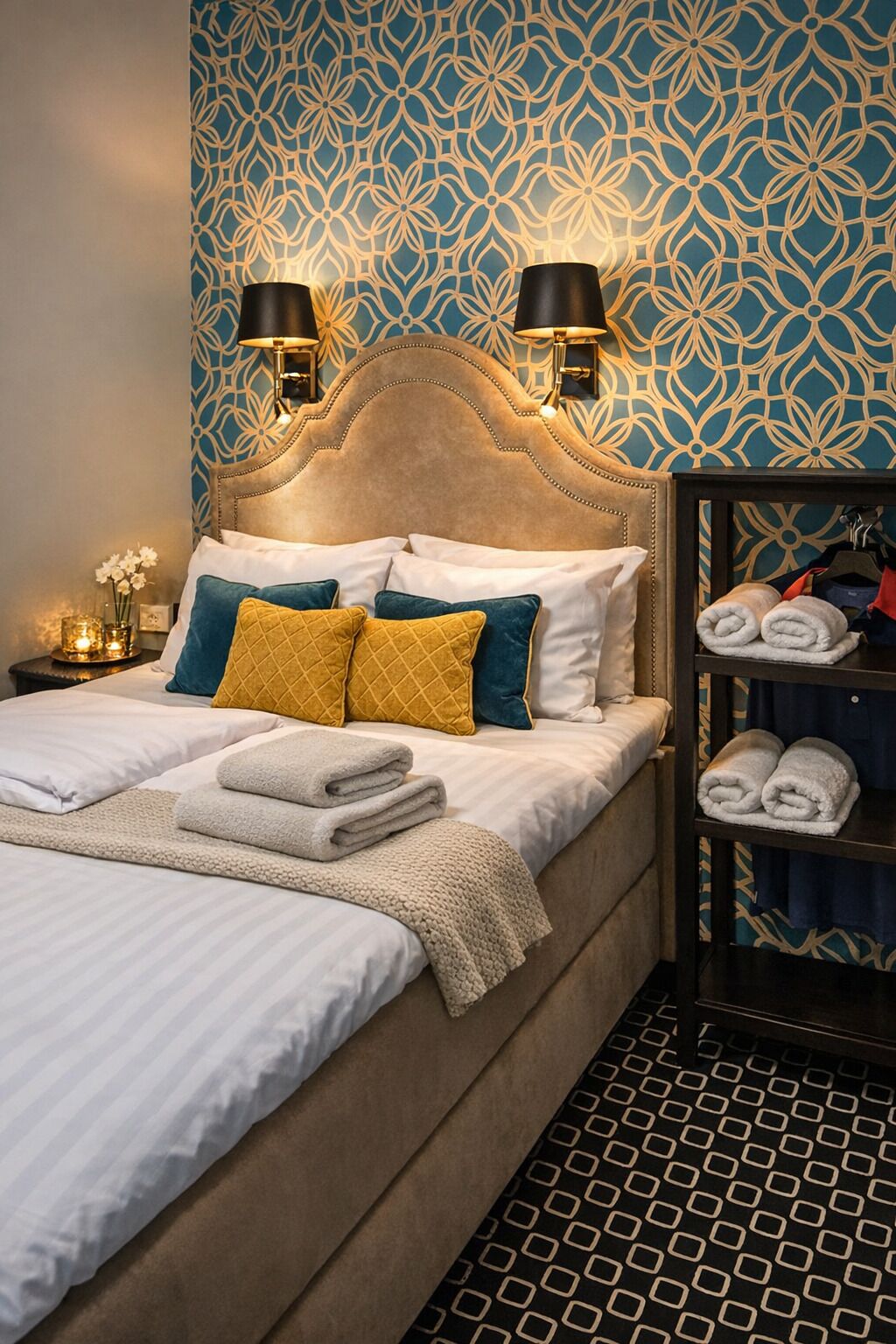 Standard Double Room, River View | Desk, laptop workspace, free WiFi