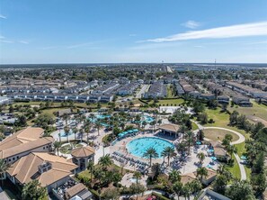 Pool - Spring Promo: Huge House, Blue Pool & Hot Tub, Theater by Theme Parks (Four Corners)