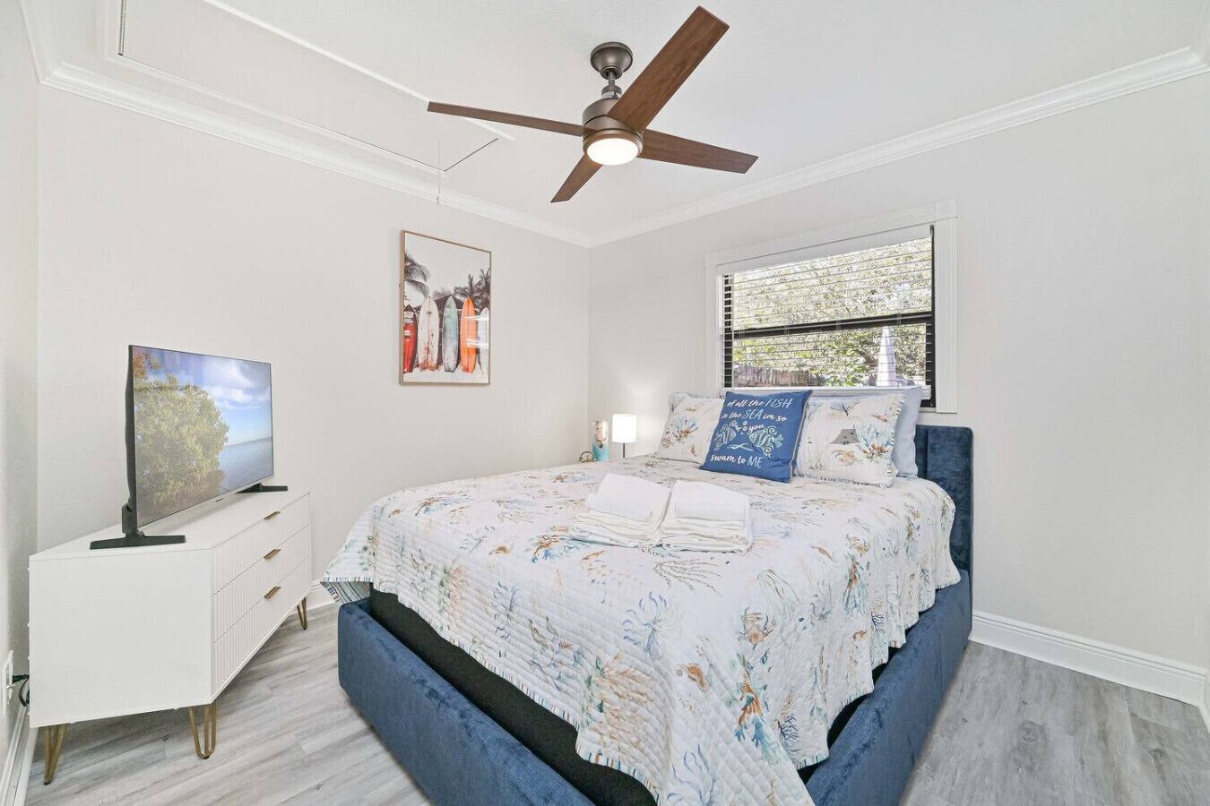 2 bedrooms, iron/ironing board, travel cot, free WiFi