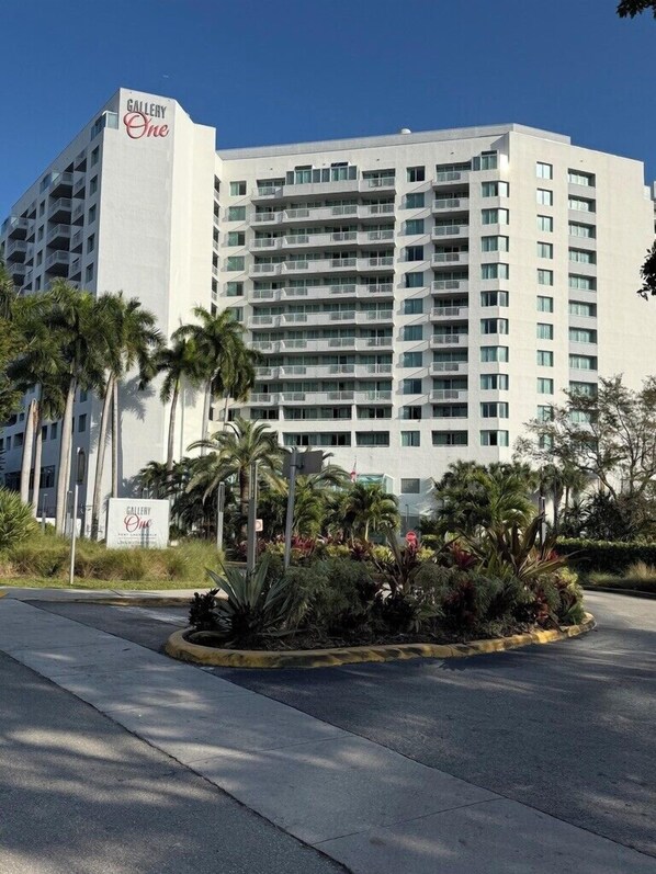 Fassade der Unterkunft