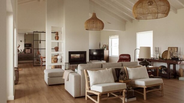 Living area - Casa da Courela Country House (Odemira)