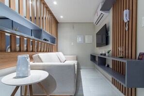 Living area - Unity Cabo Branco Seafront by Carpediem (João Pessoa)