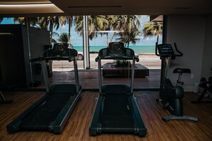 Basic Apartment | Fitness facility - Unity #421 - Cabo Branco Beach by Carpediem (João Pessoa)