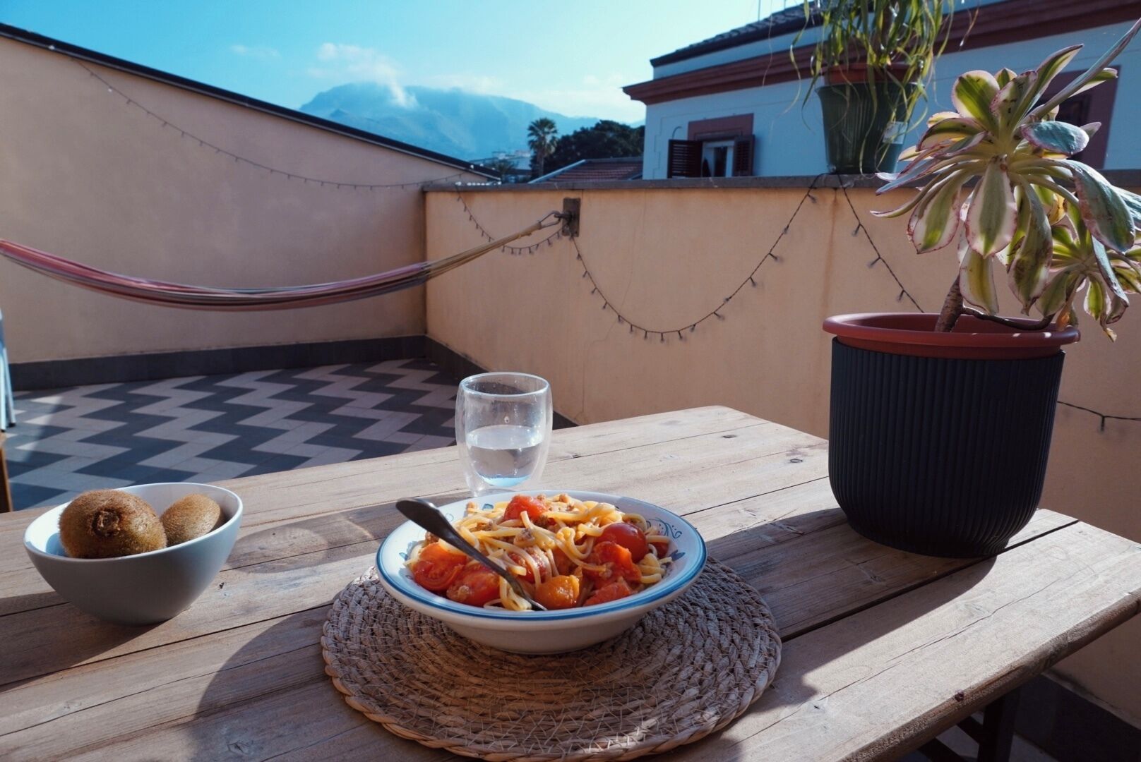 Restauration en plein air