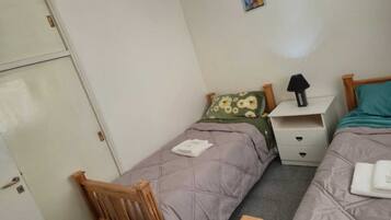 2 slaapkamers, wifi, beddengoed