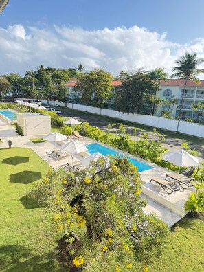 Outdoor pool - New Apartament on the beach, @Xanadu, Playa Dorada (PUERTO PLATA.)