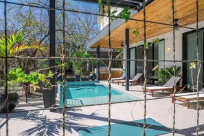 Outdoor pool - Luxurious Modern Villa Centrally Located in Guiones (Guanacaste Province)