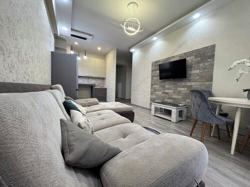 Cozy 1-bedroom apartment in charming T'bilisi, Saburtalo district