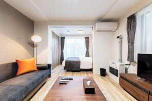 1 slaapkamer, een bureau, een strijkplank/strijkijzer, gratis wifi