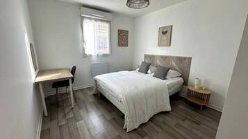 2 chambres, accès Internet, draps fournis