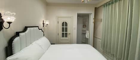 1 habitación y ropa de cama