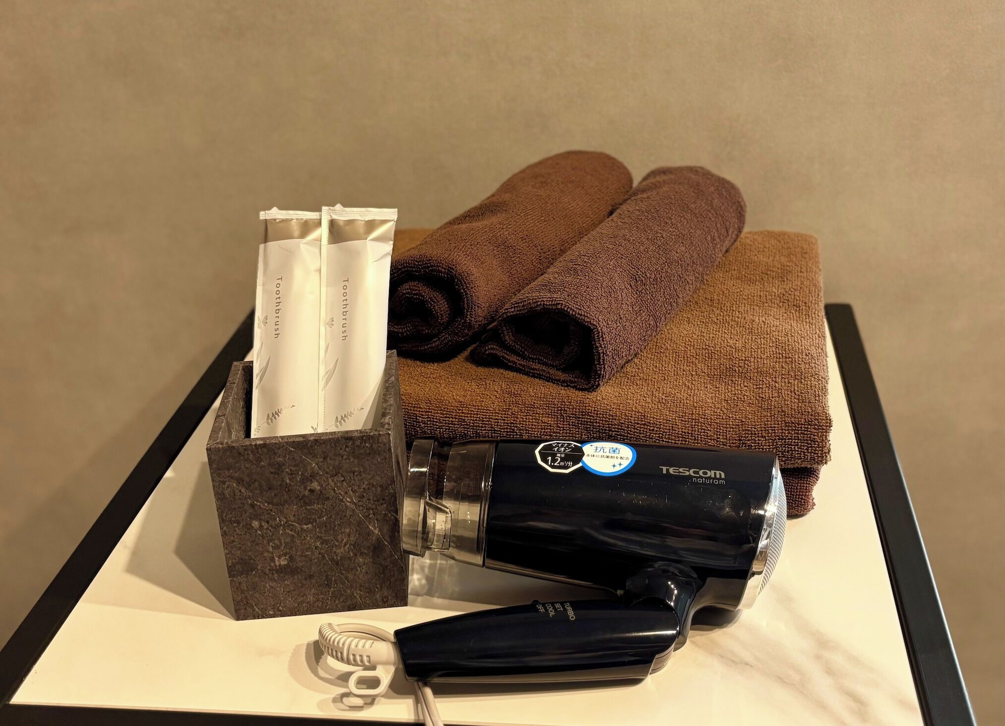 バスルームの設備