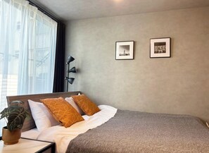 1 chambre, bureau, fer et planche à repasser, Wi-Fi gratuit