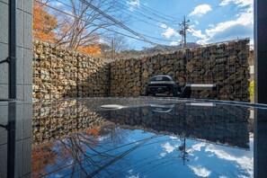 Outdoor spa tub - BBQ private sauna and woodburning stove | A des / Nasushiobara City Tochigi (Nasushiobara City)