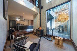 Interior - BBQ private sauna and woodburning stove | A des / Nasushiobara City Tochigi (Nasushiobara City)