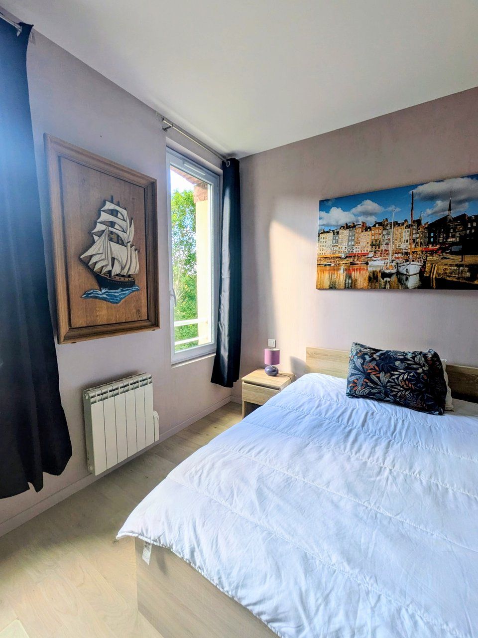 1 dormitorio y ropa de cama
